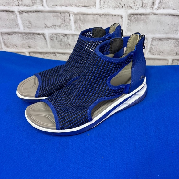💙|•JAMBU•| JBU Sport Comfy Zip Back Sandals Size 7 - Picture 2 of 14